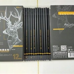 M&g Perseverance Rangifer Tarandus Sketching Pencils 12 Pack