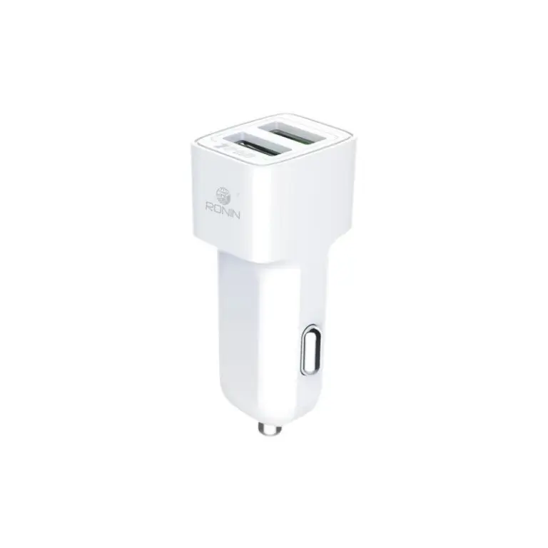 Ronin 2.4A Car Charger R-411 - White