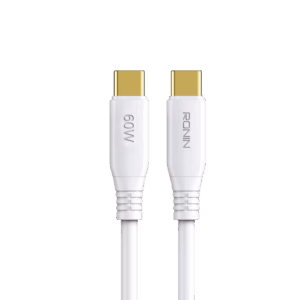 Ronin Pd Fast Charging Type-c To Type-c 3.0 Cable - 60w