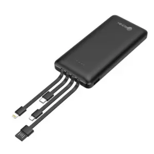 Ronin Multi Built 3 In 1 Cables Power bank 10000 MAH