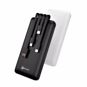 Ronin Multi Built 3 In 1 Cables Power bank 10000 MAH