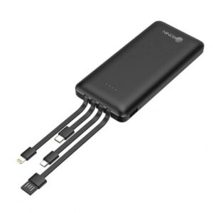 Ronin Multi Built 3 In 1 Cables Power Bank 10000 Mah