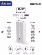 Ronin PD Fast Charging Power bank 20000 MAH