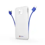 Ronin Power Bank 10000mAh Built-In Cables