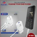 Ronin Sleek Design Charger 750 MAH