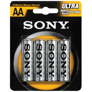 Sony 4pcs New Ultra AASONYHK AA 1.5V Cells
