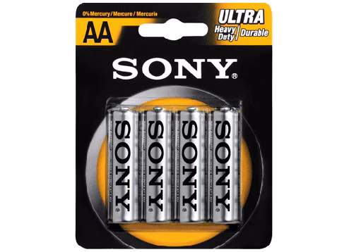 Sony 4Pcs New Ultra Aasonyhk Aa 1.5V Cells Sony 4Pcs New Ultra Aasonyhk Aa 1.5V Cells