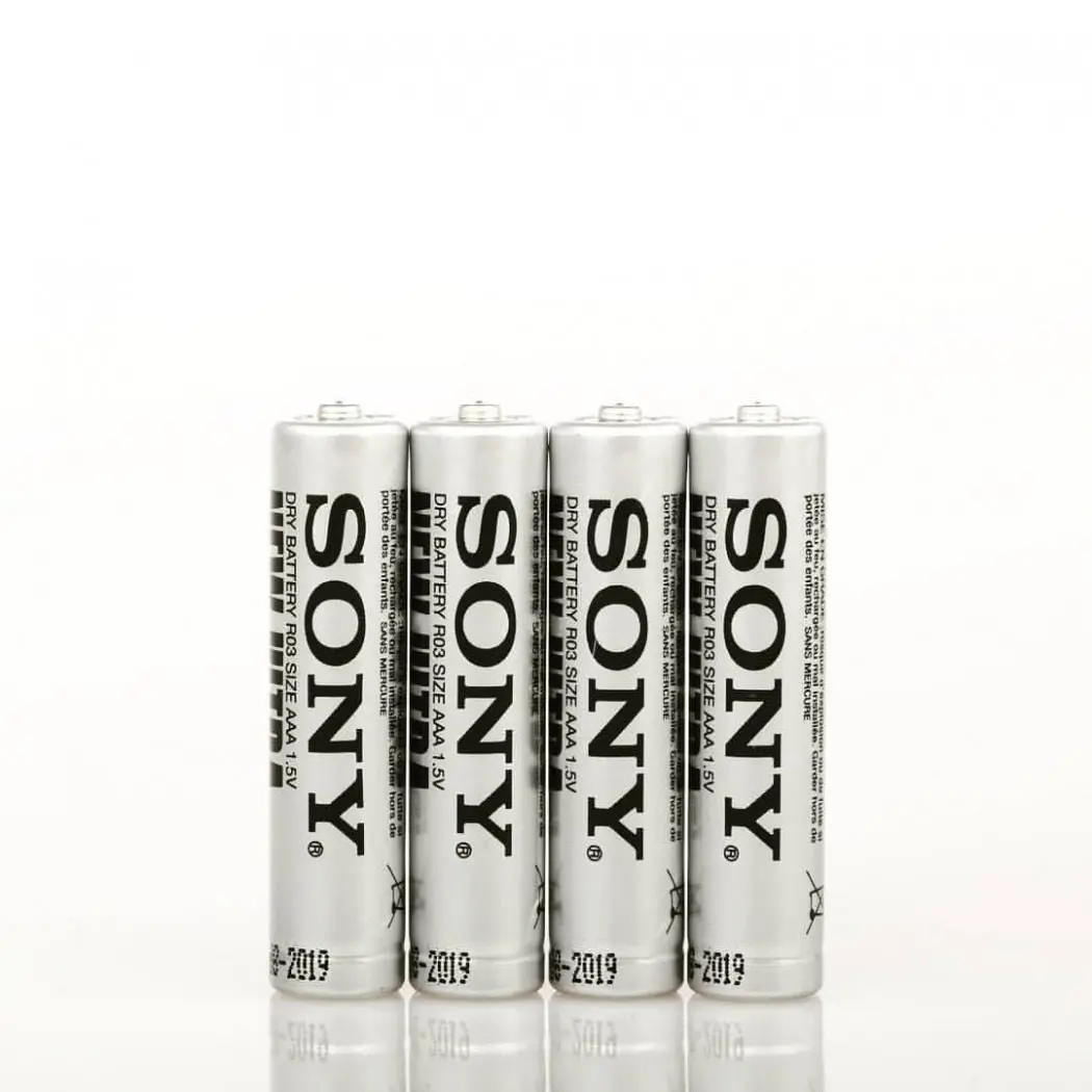 Sony 4Pcs New Ultra Aasonyhk Aaa Ro3/ 1.5V Cells Sony 4Pcs New Ultra Aasonyhk Aaa Ro3/ 1.5V Cells