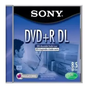 Sony Accucore Dvd-r Recordable - Double Layer - 8.5gb