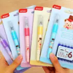 Teddy Bear Cartridge Fountain Pen with 6 Refills
