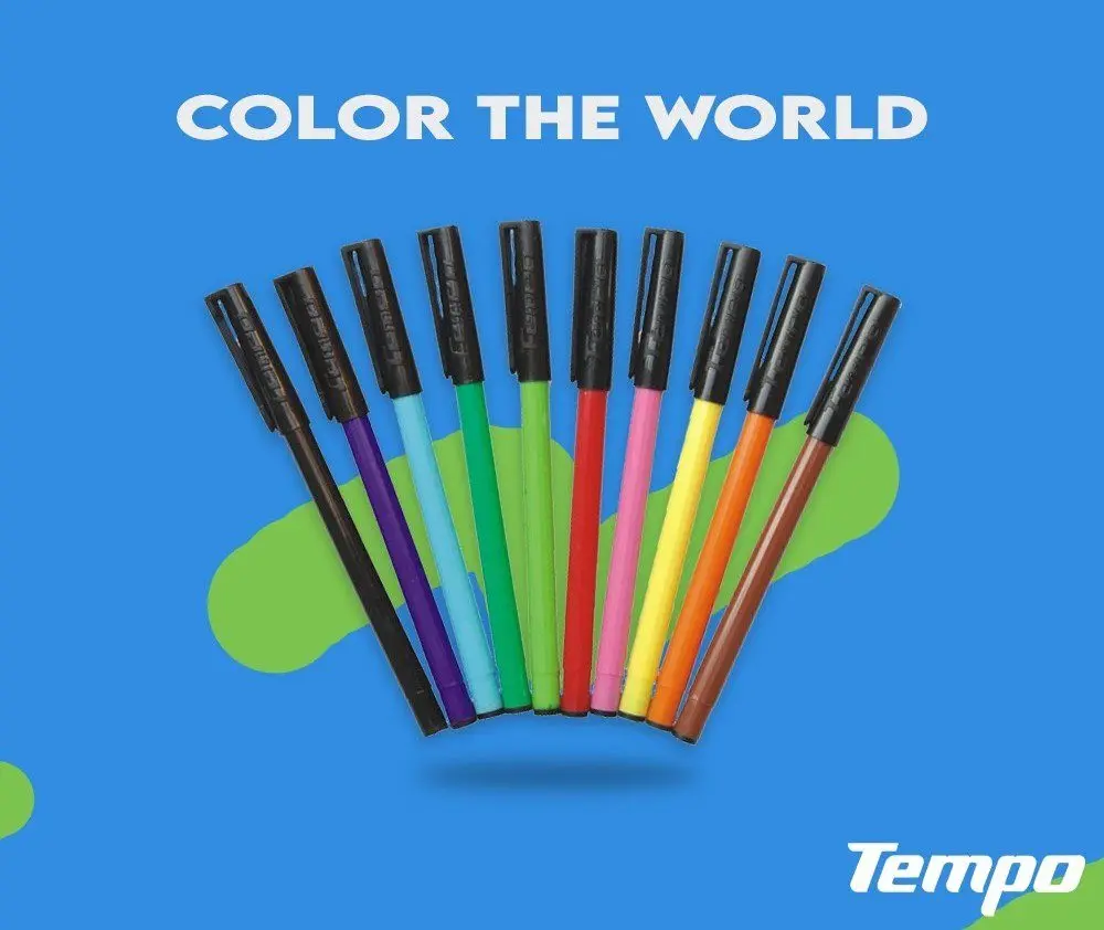 Tempo Assorted Color Markers