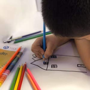 Tick Kinder Half Color Pencils - 12 Pre-Sharpened Colors