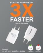 Type-c Super Fast 25w Charging Adapter For Samsung & Iphone Pd-25w