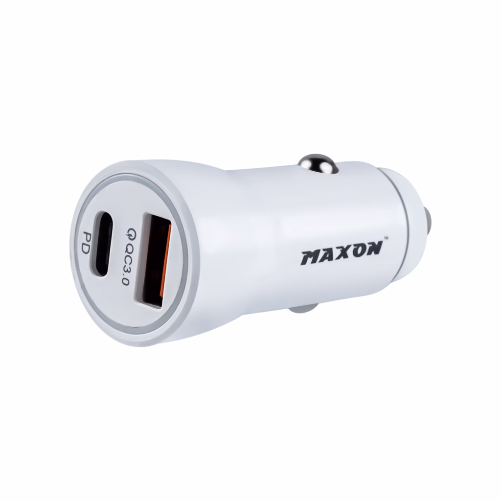 Home Mega-Electronics 104 Maxon Pd Fast Charging Car Charger - 20W
