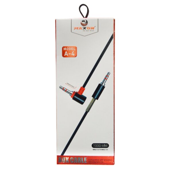 Maxon High Quality Stereo Aux Cable
