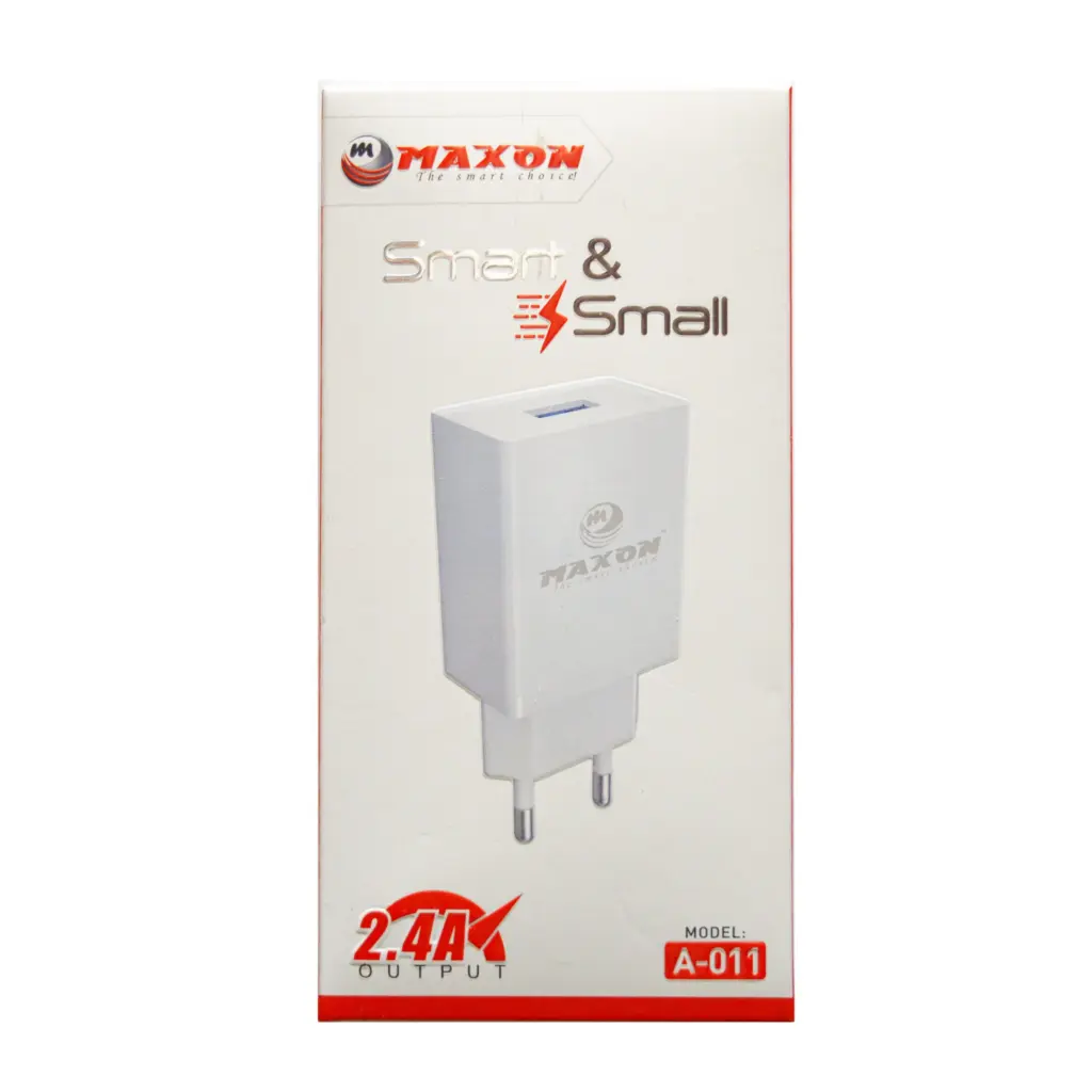 Maxon Smart And Small Charger For Android Www.gracedigital.pk 2