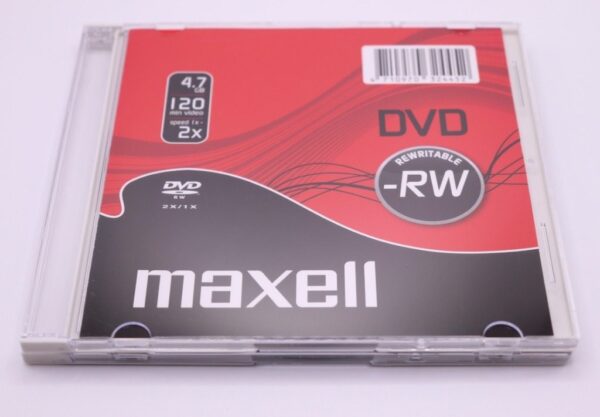 Maxell Master Quality Dvd-Rw Rewritable - 4.7Gb