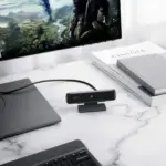 Aukey Stream Series 1080p Webcam Hd 30fps, Noise-canceling Mic