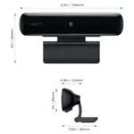 Aukey Stream Series 1080p Webcam Hd 30fps, Noise-canceling Mic