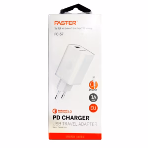 Faster High-speed 3a Quick Charge Type C Wall Adapter
