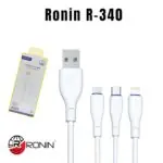 Ronin Fast Charging Reliable Cable And Durable Data Cable For Iphone
