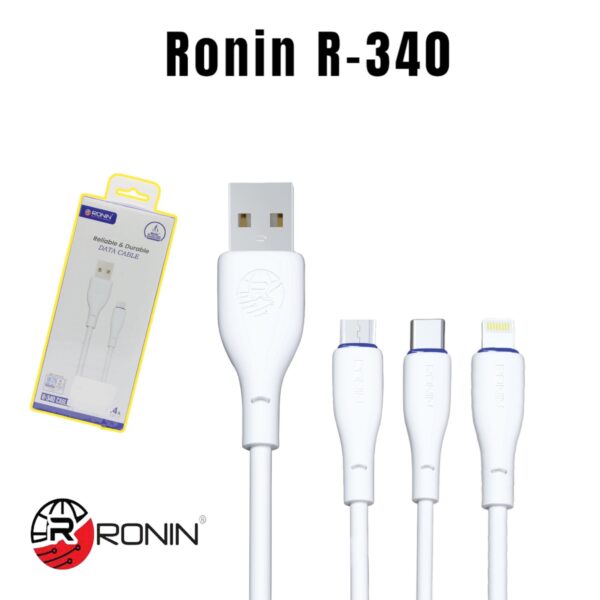 Ronin Fast Charging Reliable Cable And Durable Data Cable For Iphone
