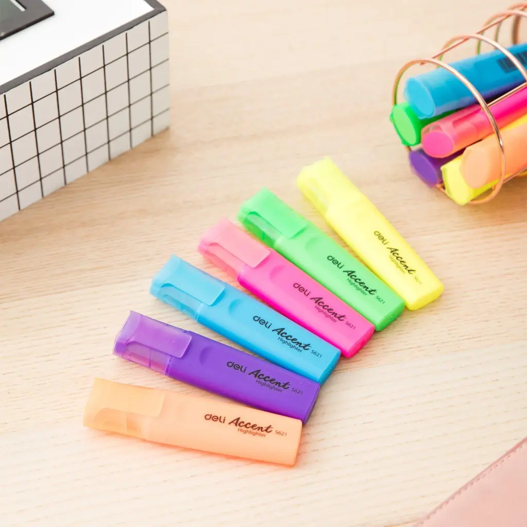 Deli Delight Accent Highlighter - 5Mm - Blue