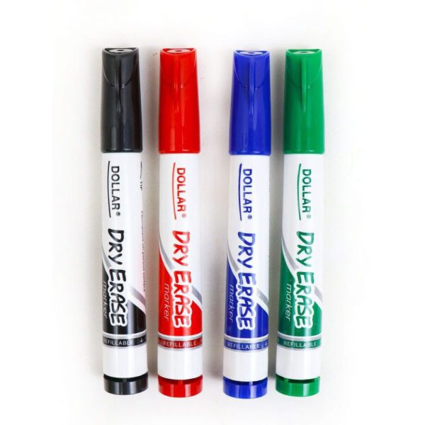 Dollar Dry Erase Whiteboard Marker - Refillable - 2Mm