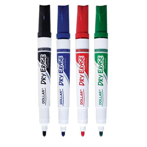 Dollar Dry Erase Whiteboard Marker - Refillable - 2Mm