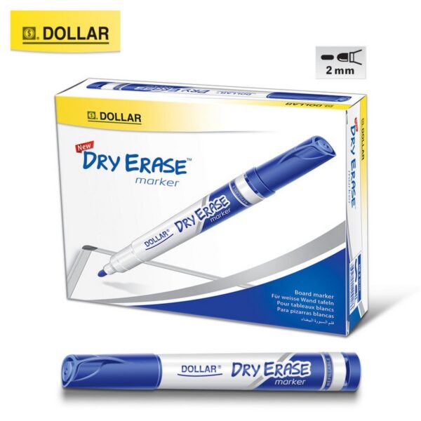 Dollar Dry Erase Whiteboard Marker - Refillable - 2Mm