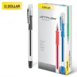 Dollar Jetflow Hybrid Ballpoint Pen - 0.7mm - Pack Of 10 - Black