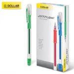 Dollar Jetflow Hybrid Ballpoint Pen - 0.7mm - Pack Of 10 - Black