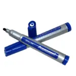 Dollar Permanent Marker - Refillable - Bullet Tip - Pack Of 12 - Multicolor