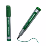 Dollar Permanent Marker - Refillable - Chisel Tip - Pack Of 12 - Black