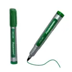 Dollar Permanent Marker - Refillable - Chisel Tip - Pack Of 12 - Black