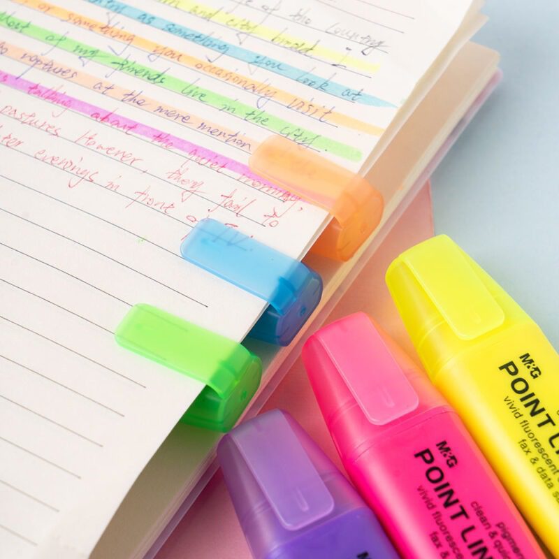 M&Amp;G Pointliner Neon Highlighter - 5Mm