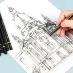 M&g Rangifer Tarandus Sketch Pencils - Set Of 12