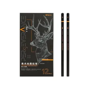 M&g Rangifer Tarandus Sketch Pencils - Set Of 12