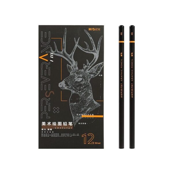 M&Amp;Amp;G Rangifer Tarandus Sketch Pencils - Set Of 12