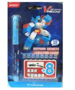 V-mechs Ace Warriors Cartridge Fountain Pen With 8 Refills
