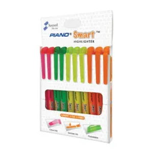 Piano Smart Highlihter - Chisel Tip - German Ink - Pocketable