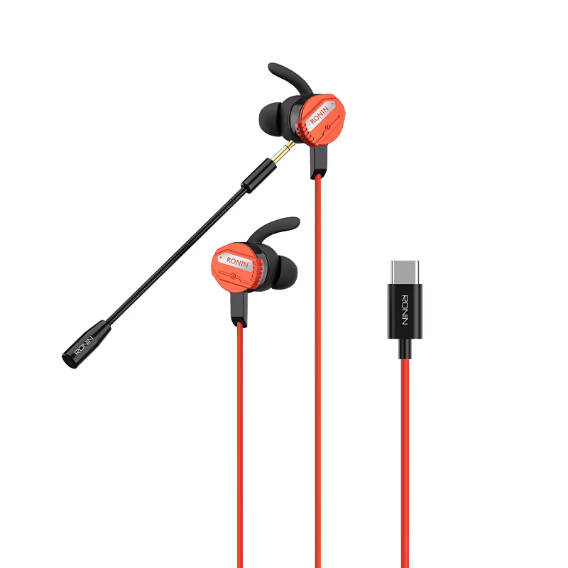 Ronin Gaming Handsfree R-007 Type-C Ronin Gaming Handsfree With Pluggable Mic - Type-C