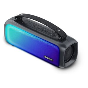 Faster Echo Go 3 Portable Wireless Bluetooth Speaker With Mic And Rgb Lights
