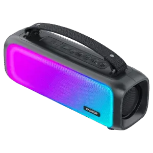 Faster Echo Go 3 Portable Wireless Bluetooth Speaker With Mic And Rgb Lights
