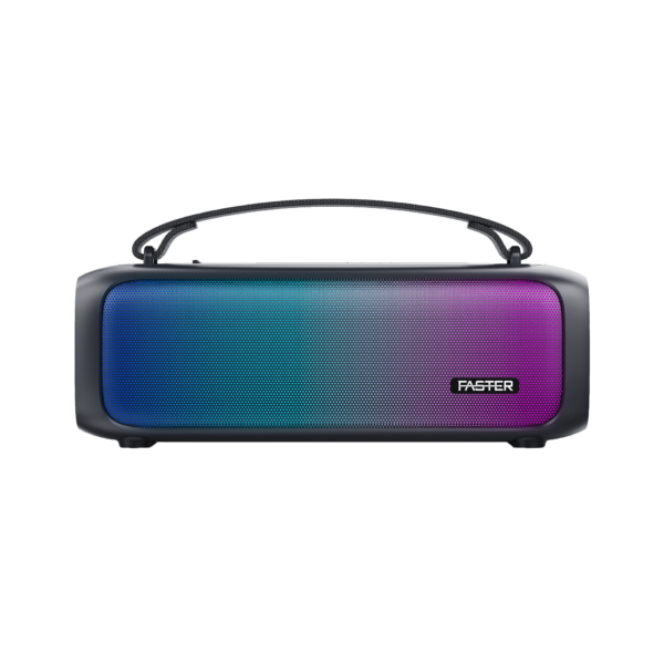 Faster Echo Go 3 Portable Wireless Bluetooth Speaker With Mic And Rgb Lights