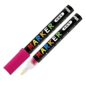 M&g Acrylic Paint Marker - 2.0mm Fine Bullet Tip - S214 - Rose Red