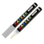 M&g Acrylic Paint Marker - 2.0mm Fine Bullet Tip - S110 - Silver
