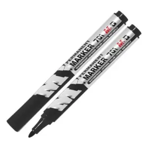 M&g Permanent Marker 701 - 2mm - Pack Of 10 - Black