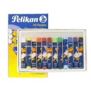 Vivid Color Oil Pastels - 12 Colors