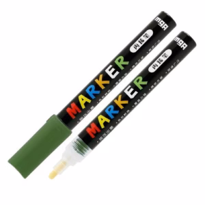 M&g Acrylic Paint Marker - 2.0mm Fine Bullet Tip - S511 - Dark Olive Green